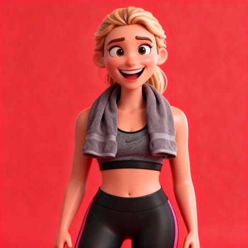 3D comic avatar AI image generation showcase