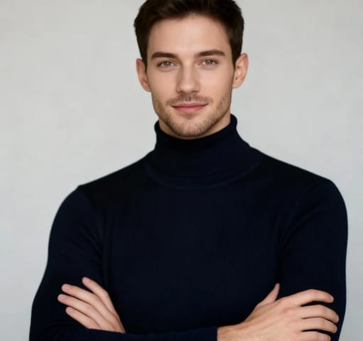 AI male filter AI image generation showcase